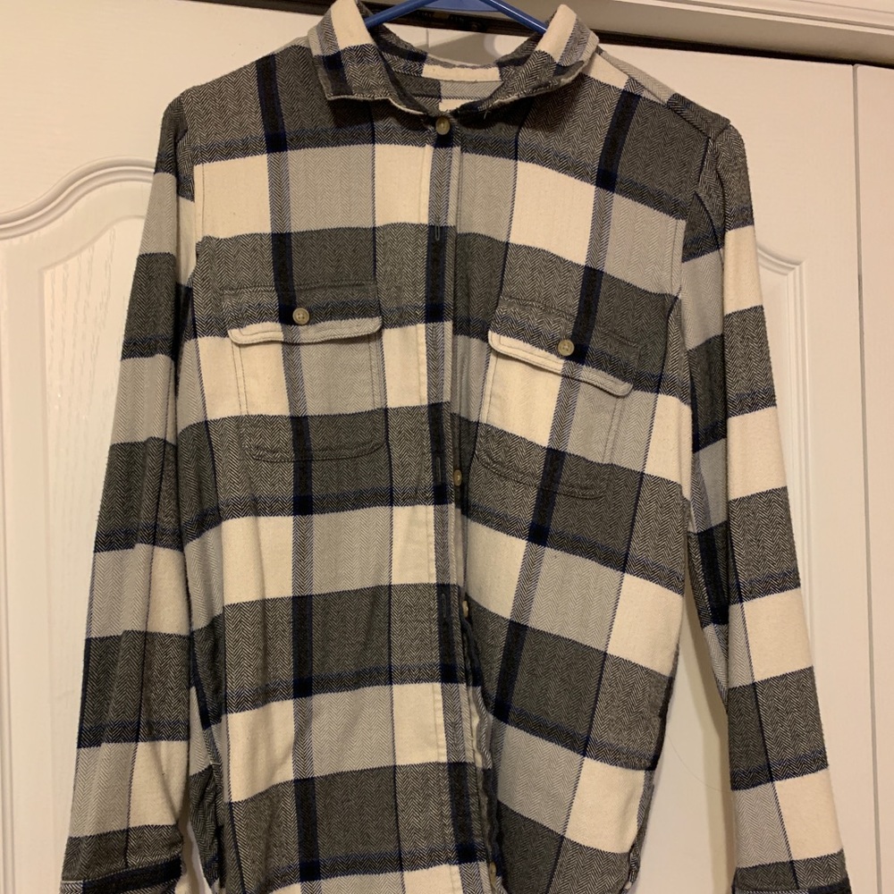 american eagle plaid flannel